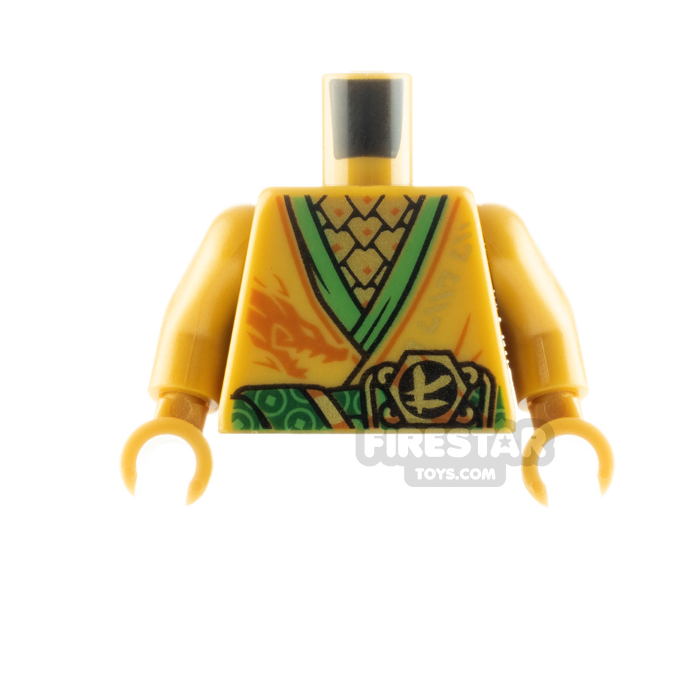 LEGO Minifigure Torso Tunic with Gold Scale Armour