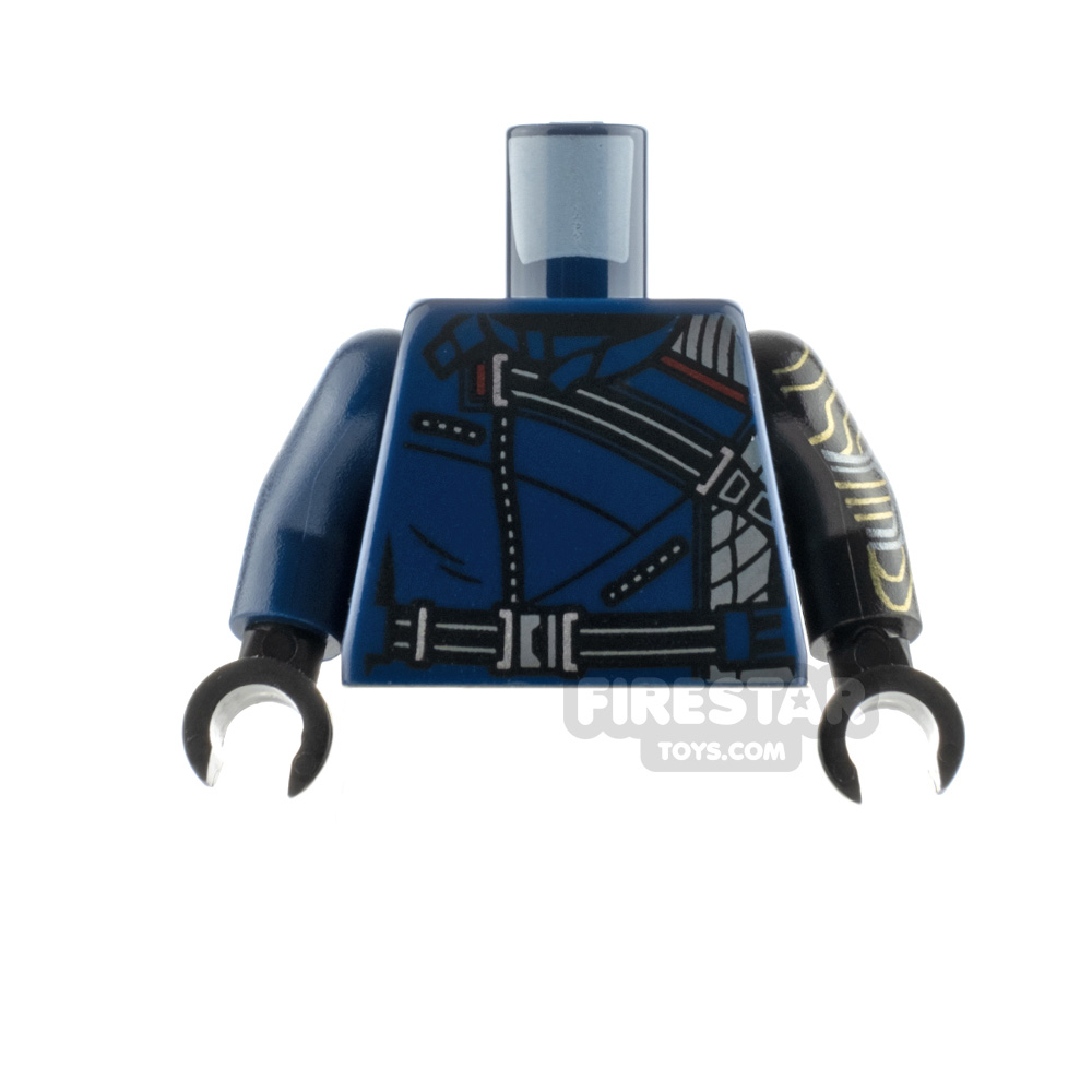 LEGO Minifigure Torso Winter Soldier DARK BLUE