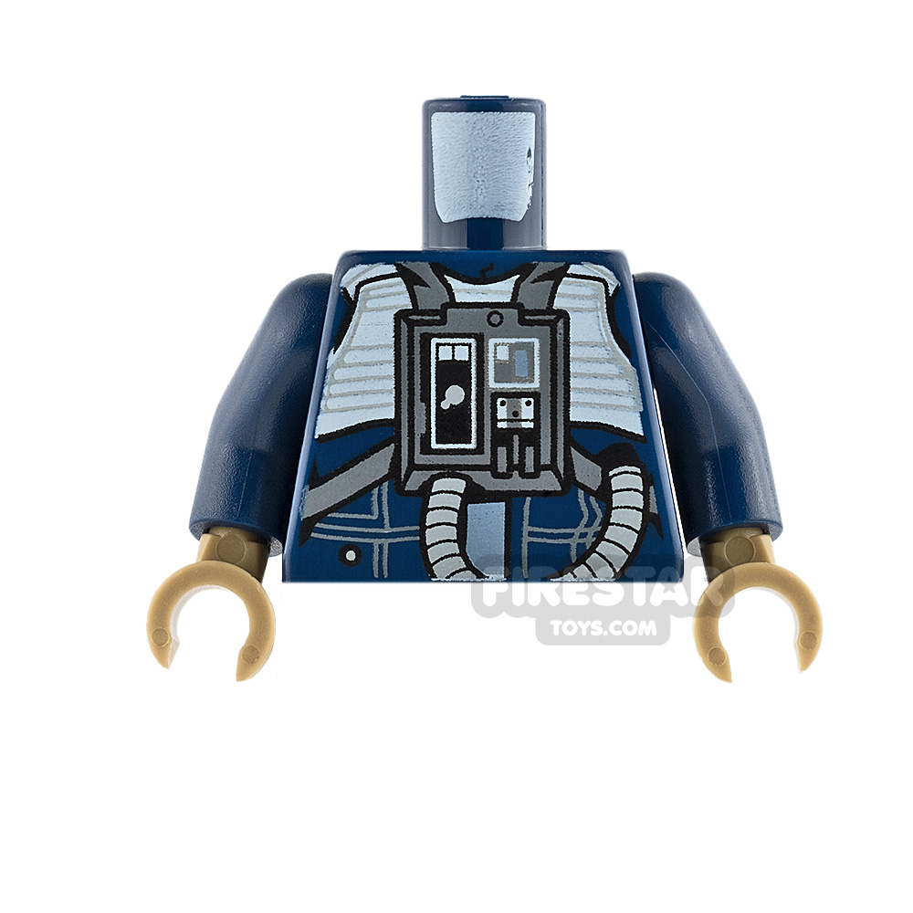 LEGO Mini Figure Torso - Y-Wing Pilot DARK BLUE