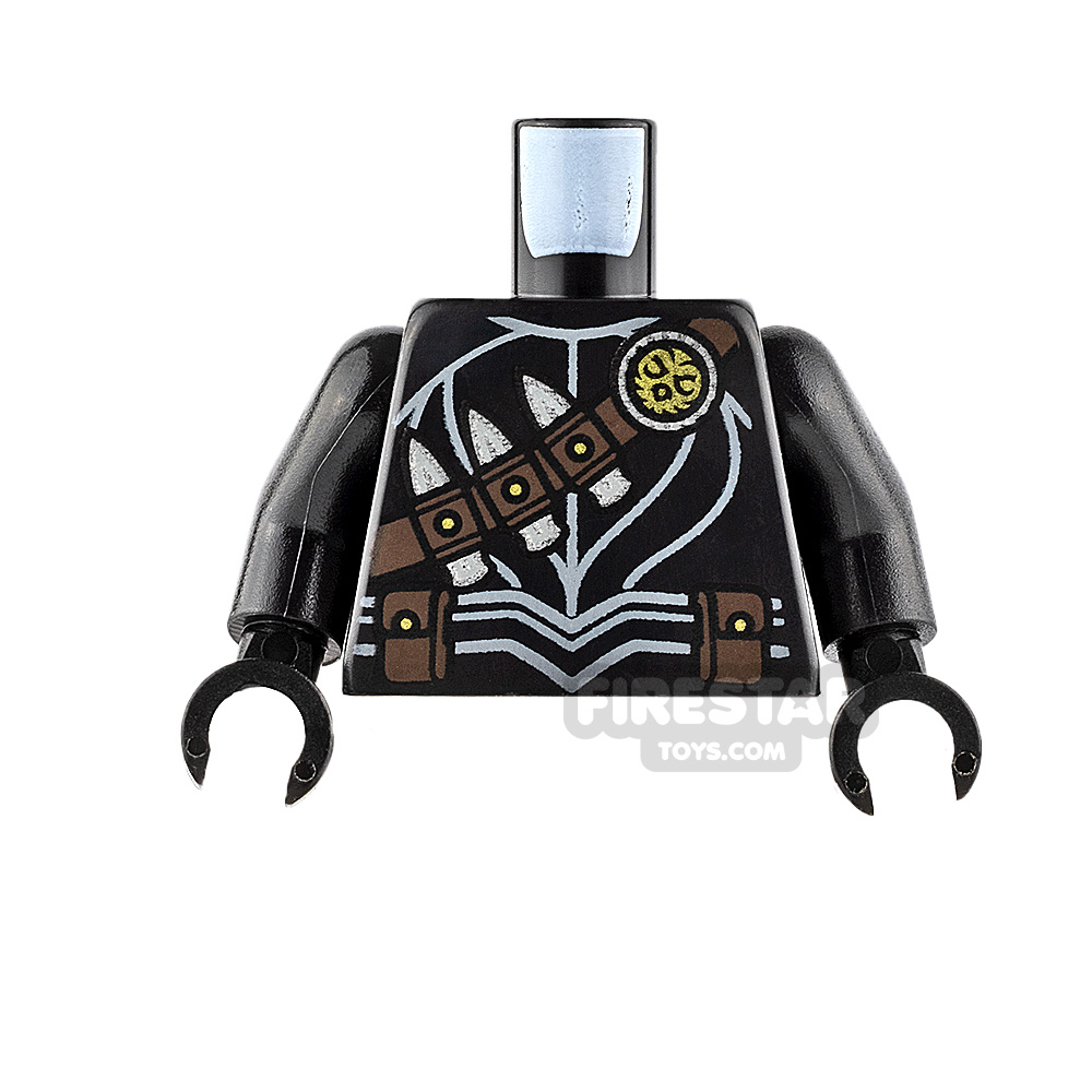 LEGO Mini Figure Torso - Bandolier with Owl Logo