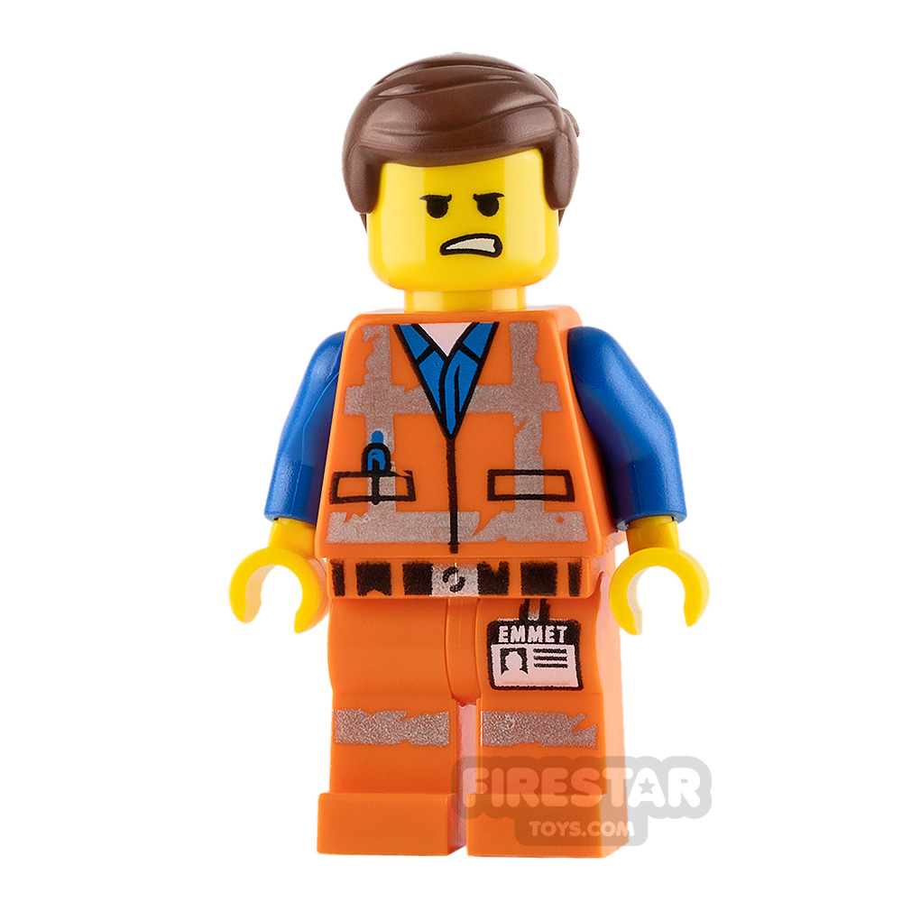 The LEGO Movie Minifigure Emmet Angry 