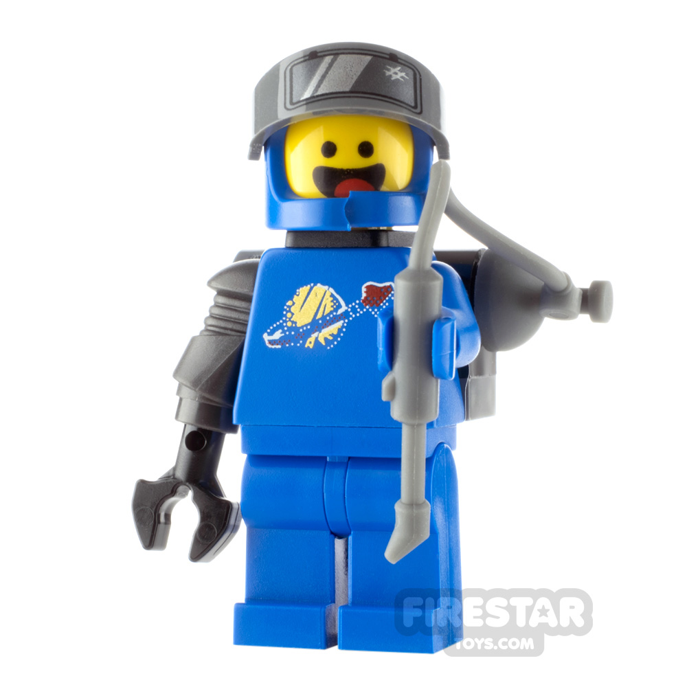 The LEGO Movie Minifigure Apocalypse Benny with Welding Backpack 