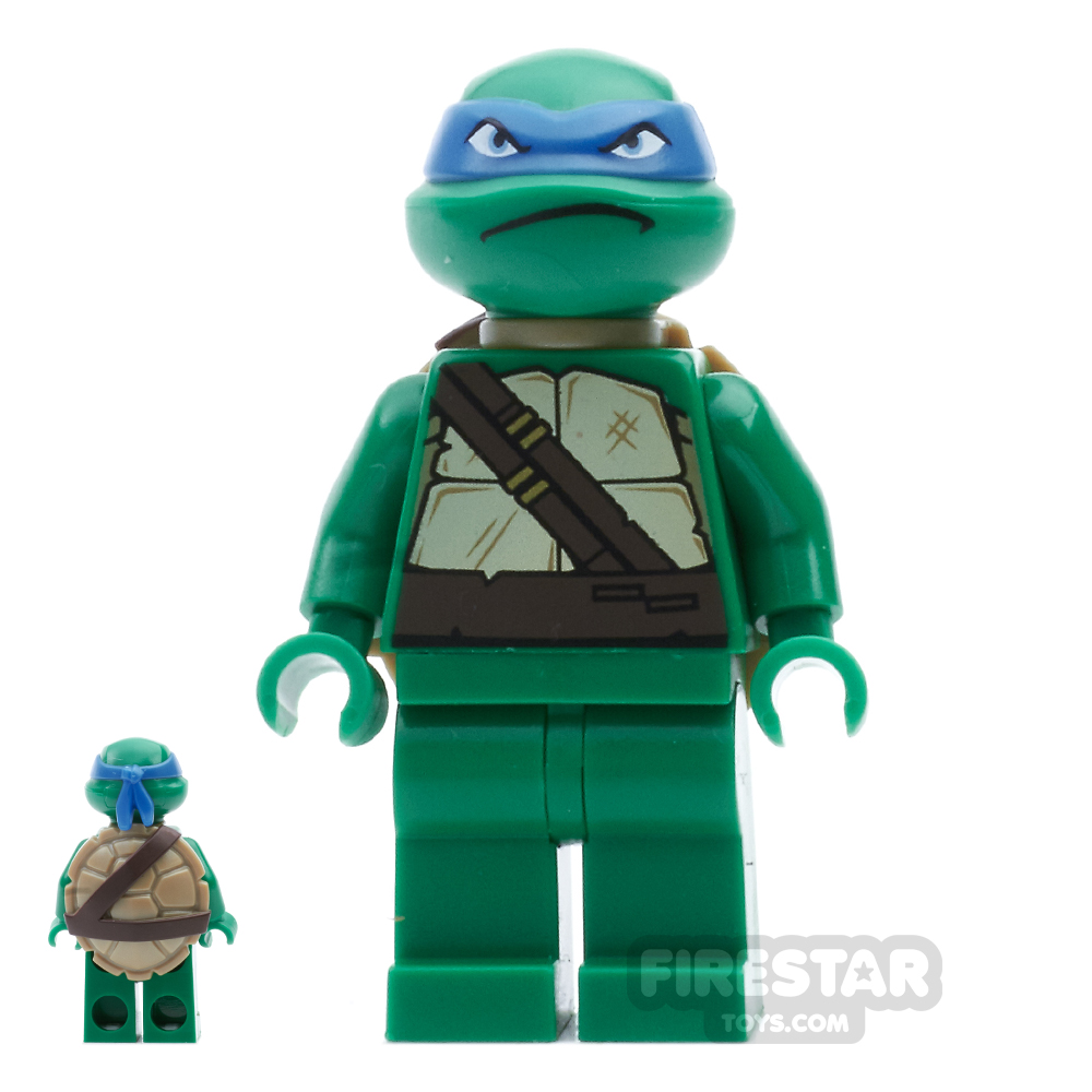 LEGO Teenage Mutant Ninja Turtles Mini Figure - Leonardo - Plain Legs 