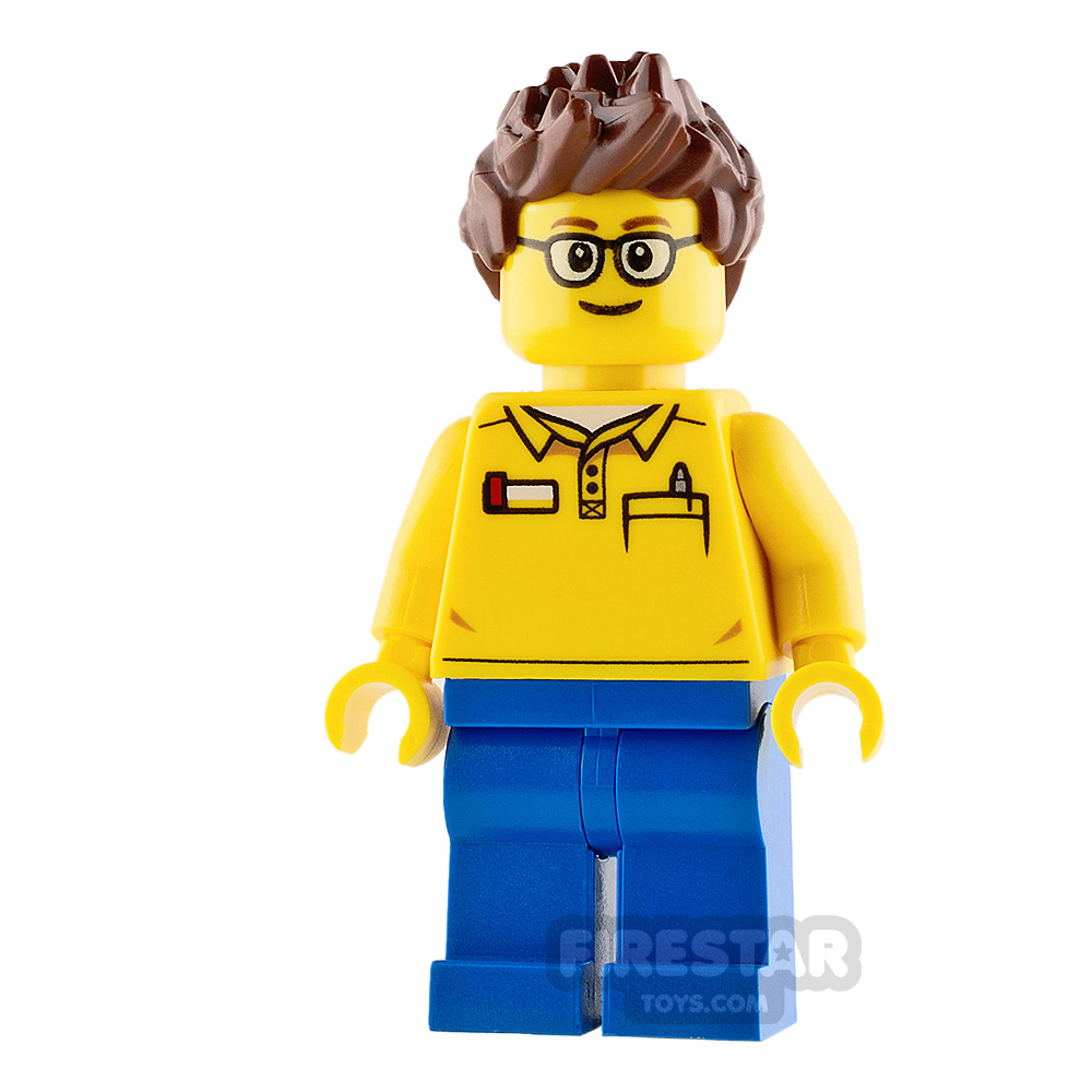 LEGO City Mini Figure - Coaster Operator - Male