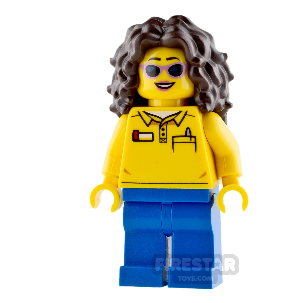 LEGO City Mini Figure - Coaster Operator - Female