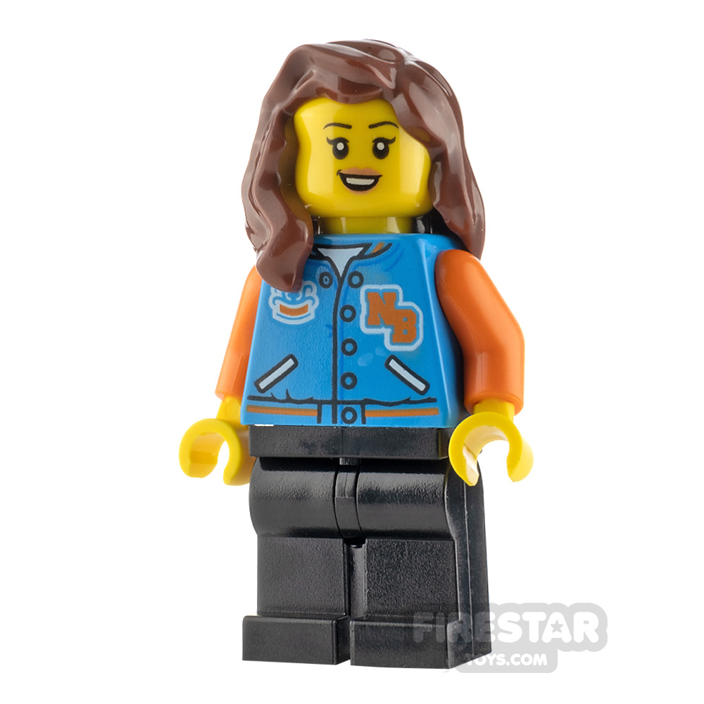LEGO City Minfigure Woman with Sports Jacket 