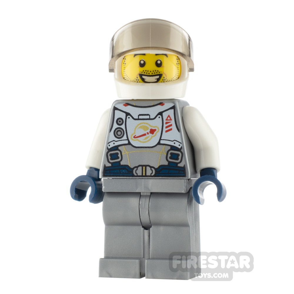 LEGO City Minfigure Astronaut Stubble and Grin