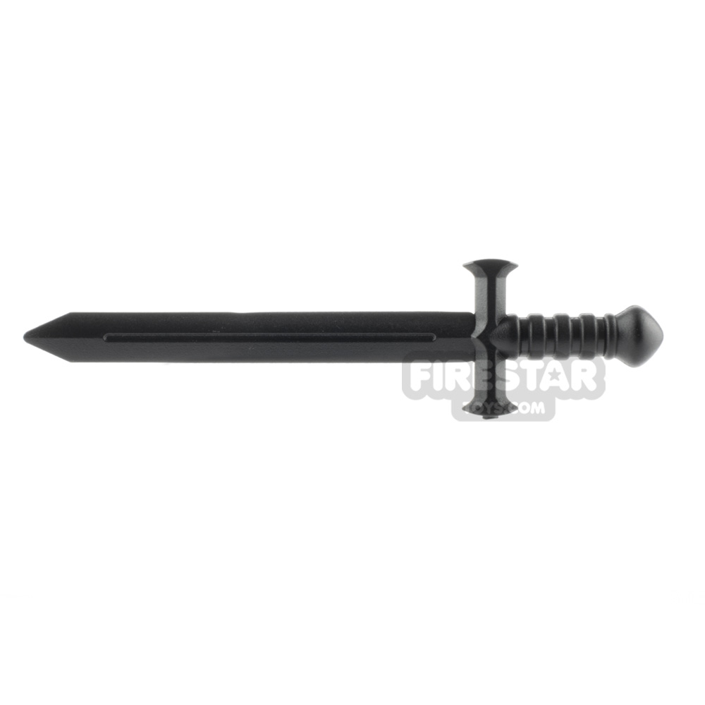 Minifigure Weapon Two-Handed Knight Sword CHROME SILVER