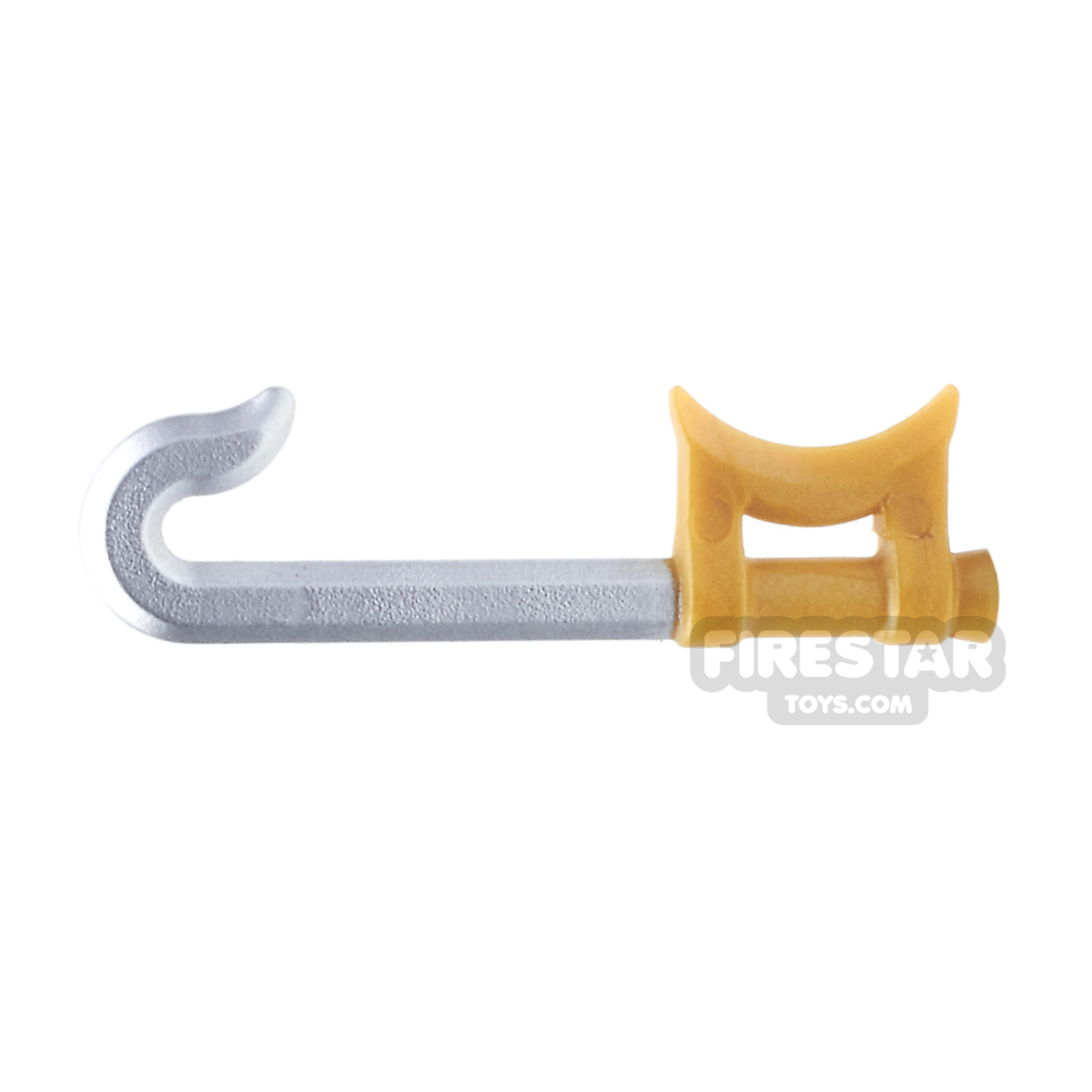 BrickForge - Hook Sword - Silver and Gold