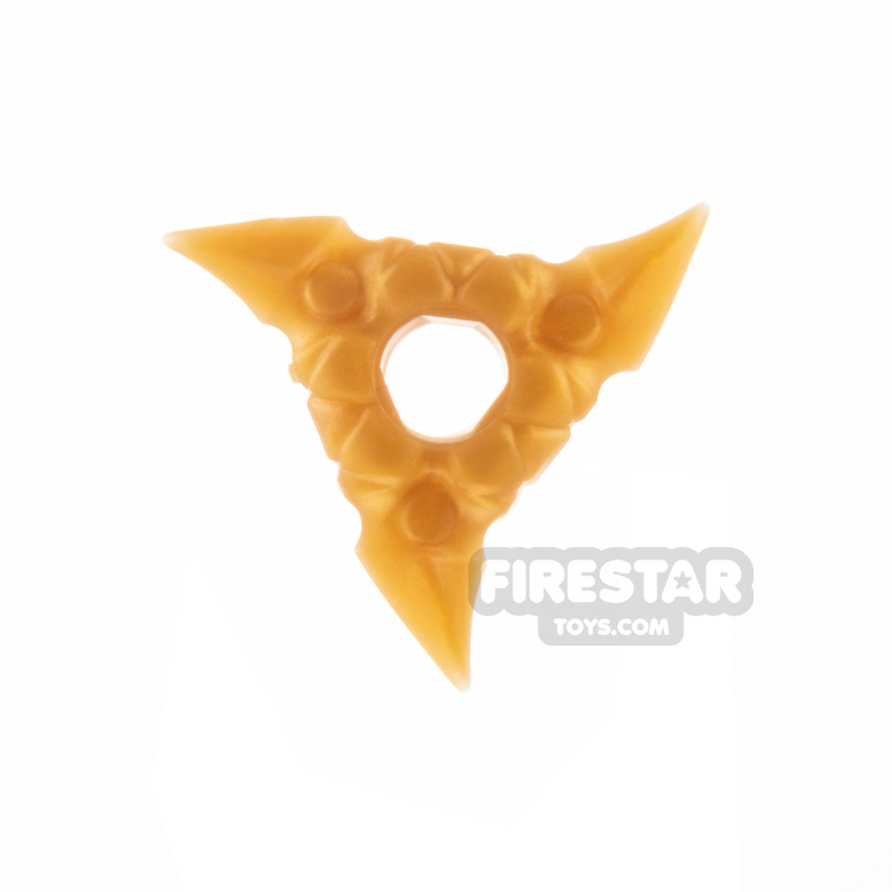 LEGO Throwing Star PEARL GOLD