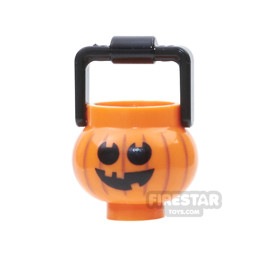 LEGO - Halloween Pumpkin Basket - Round Eyes ORANGE