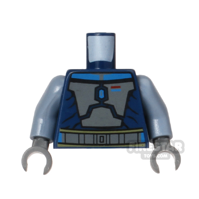 LEGO Mini Figure Torso - Star Wars - Pre Vizsla DARK BLUE